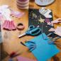 Preview: Fiskars Glitter Kinderschere 13cm blau 6+